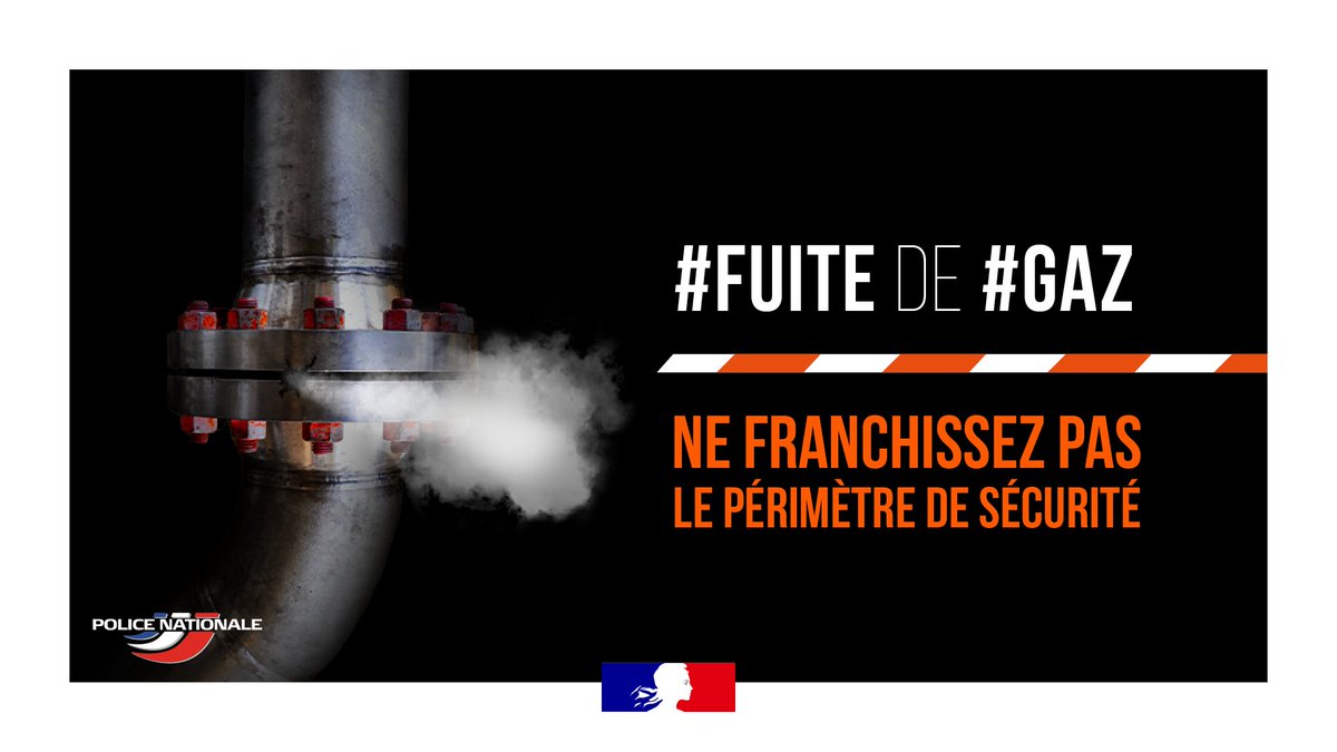 PoliceNat69's tweet photo. 🚨 Intervention de police en cours chemin de la Charrière Blanche à #Ecully pour une importante fuite de gaz enflammée :
🔴 Evitez le secteur
🔴 Ne franchissez pas le périmètre de sécurité
🔴 Suivez les comptes institutionnels &amp; ne gênez pas l'intervention des 👮👨‍🚒 https://t.co/4u7vQKfJsO