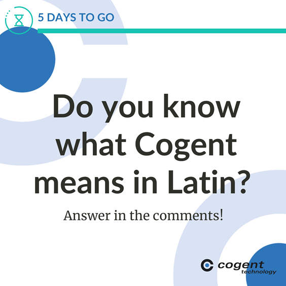 CogentTechLtd's tweet photo. Countdown - daily facts.

Can you guess the meaning?

Day 5

#CogentTechnology #ExcitingNews #CountdownContinues #FactsDaily #ISO13485 #ISO9001 #ISO14001 #CEM #MedicalDevice #MedicalDeviceManufacturing https://t.co/BSTv7Fps0x
