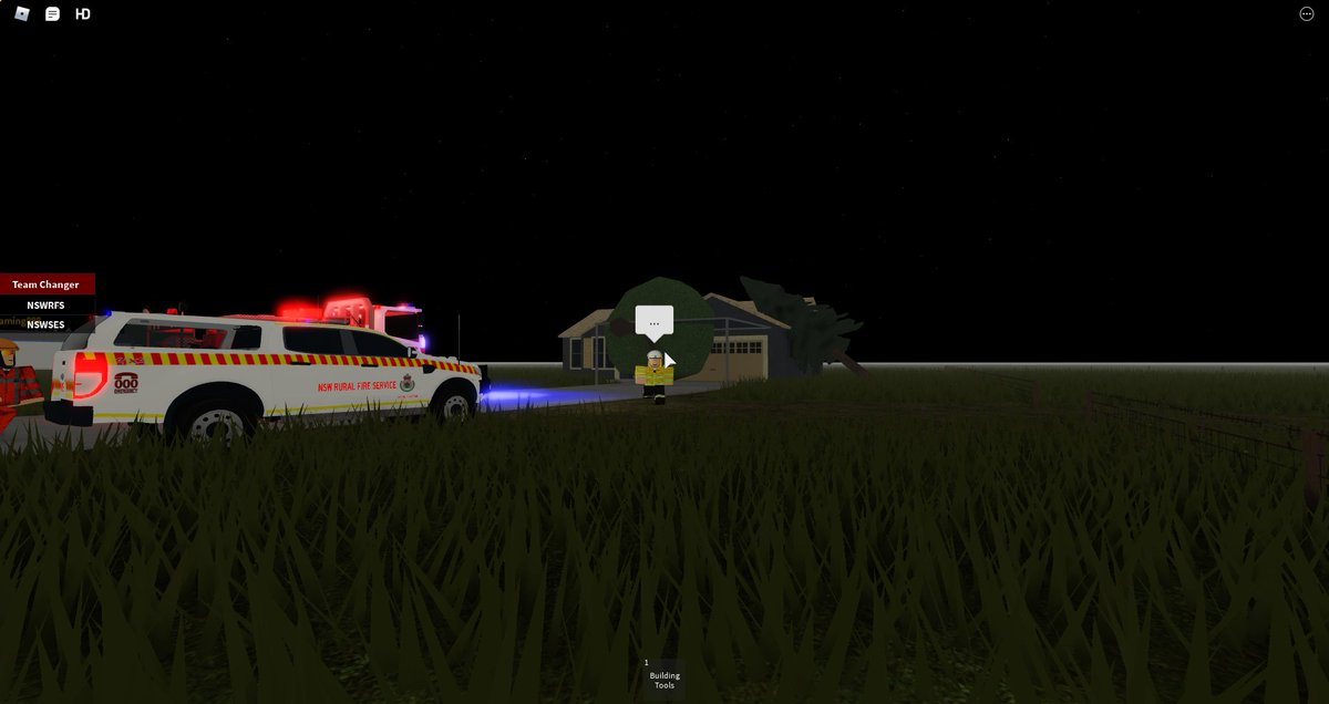 RFS_RBLX's tweet photo. Crews from RFS and SES responded to a tree which had fallen onto a house! crews worked together and made the area safe #roblox #robloxdev https://t.co/keWWm6rHlF