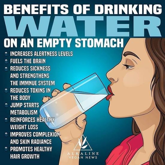 CroxtethSportsCentre on Twitter: "Some of the benefits of drinking water on  an empty stomach. Try to drink at least 2 litre's of water every day, more  if you workout / train hard. #