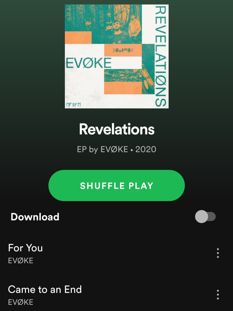 Evoke_band tweet media