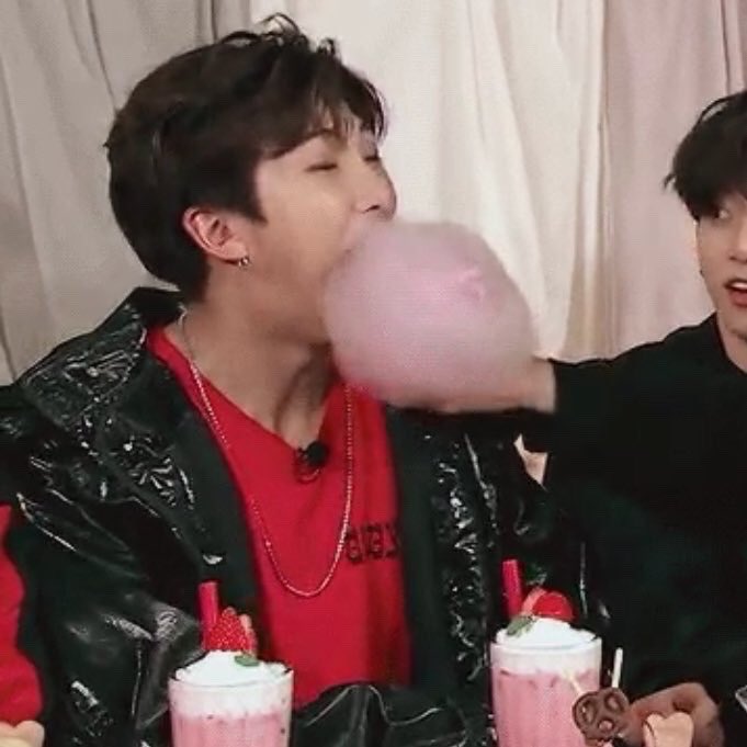 HE LOVES COTTON CANDY 