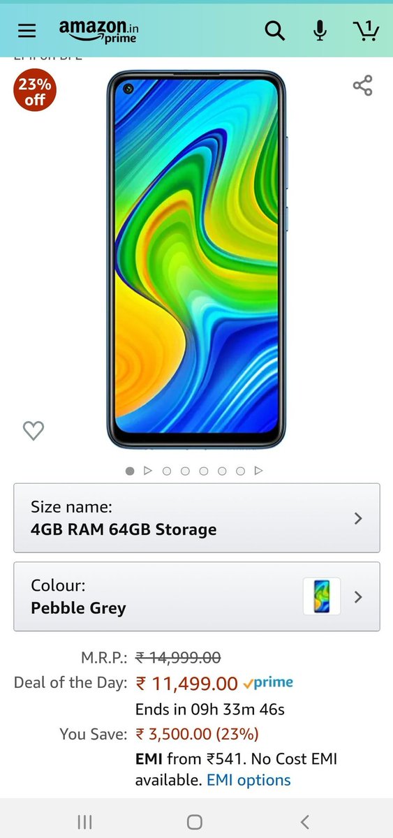 Arshdeep8714105's tweet image. #AmazonSpecialsRedmiNote9
OMG
@amazonIN 
😍😍😍😍
