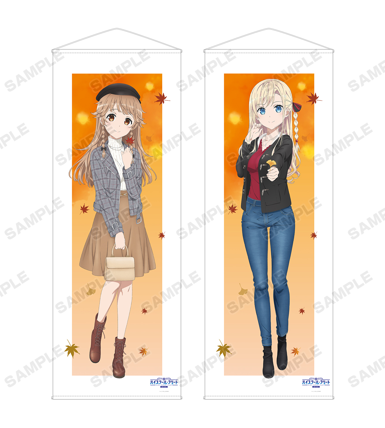 Amnibus アムニバス ココ ミーナの 仁義なき 紅葉狩り 会場先行受注販売 詳細は下記になります 描き下ろしイラスト 紅葉狩りver 等身大タペストリー 全2種 会場先行受注期間 年10月31日 11月15日 先行予約お届け予定日 年12