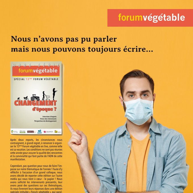 mag_vegetable's tweet photo. Les défis de la production, les perspectives de sourcing et le commerce de demain ?? 🍉🥬🍆

Toutes les réponses dans le Hors-série spécial 13 ème #Forumvegetable qui sort le mois prochain !

Obtenez-le sur: https://t.co/gdEBZt1B3d https://t.co/B9x04qWhdk