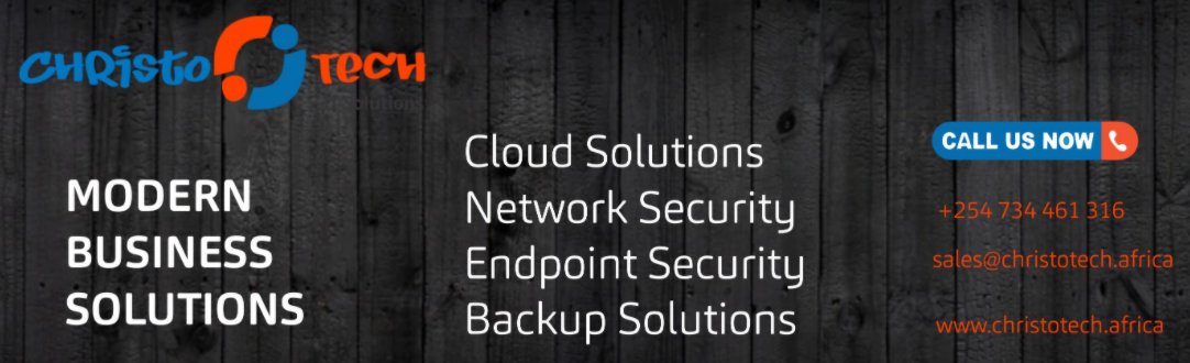 Christo_Tech's tweet image. Looking for Modern IT Solutions? Talk to us today! #ChristoTech #CyberSecurity #Cloud #LifeMadeEasyForYou