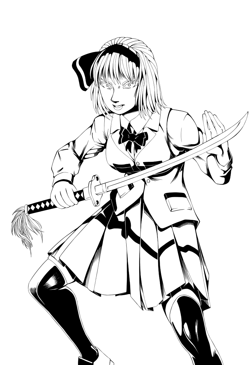 Blue Versus Red Yom モノクロ Touhou Project 東方project 東方 妖夢 魂魄妖夢 T Co 5fxjozrhm9