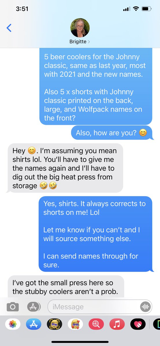 NewyBeachBum's tweet photo. And so the planning has begun. The Johnny Classic grows to 5 this year with a new wench..... Venomous Hyena. #Classic #WolfPack #GolfTrip #JohnnyClassic2021 #WhereWillItBe https://t.co/9Hw3hldDdY