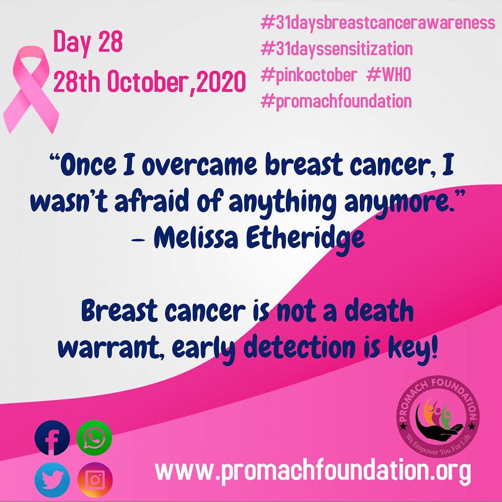 Many more women have survived breast cancer. It's possible with early detection and treatment #breastcancerawarenesmonth2020 #BreastCancerAwareness  #breastcancersurvivors #allmediahousesinghana #Sdgs3 #myhealthmylife #maternalhealth #WomensHealth