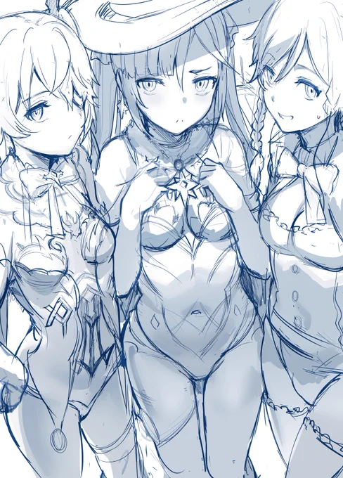 wip; fish, mona, venti 