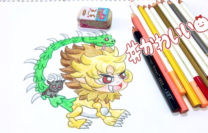 城ツイ キメラガールの射程検証 キメラガールイラスト 城ドラ缶バッジカスタム 城ドラ 城とドラゴン 城ドラーズ 城とドラゴン攻略サイト