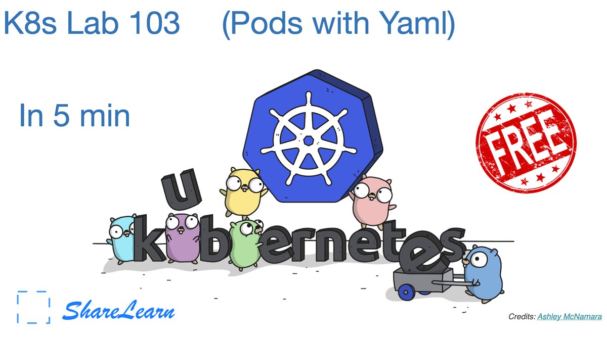 sharelearn_net's tweet photo. Free Kubernetes lab 103 Pods with Yaml https://t.co/DiS50pdvuL via @YouTube #kubernetestraining #kubernetescluster #kubernetesquestions #kubernetestutorial  #kubernetesbeginnertutorial #kubernetescertified  #kubernetesexam #kubernetesenvironment #kubernetes2020 #kuberneteslabs https://t.co/qOvypo8XOE