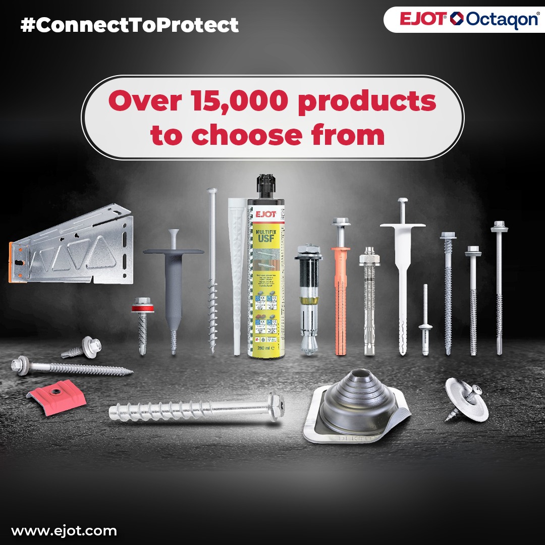 EjotIndia's tweet photo. We have over 15,000 products combining
State-of-the-art German manufacturing technology
Innovative patented designs
Consistent quality
.
.
#EjotIndia #ConnectToProtect #India #Innovation #Screws
#Striveforexcellence #Technologies #Corrosionfree #Selfdrilling #Fasteners https://t.co/6JyWVR1epS