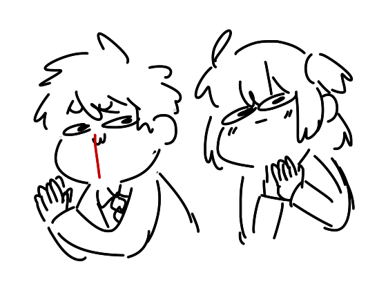 I found some weird #FGO doodle that never shared from last year, there's more but need some time to digging through