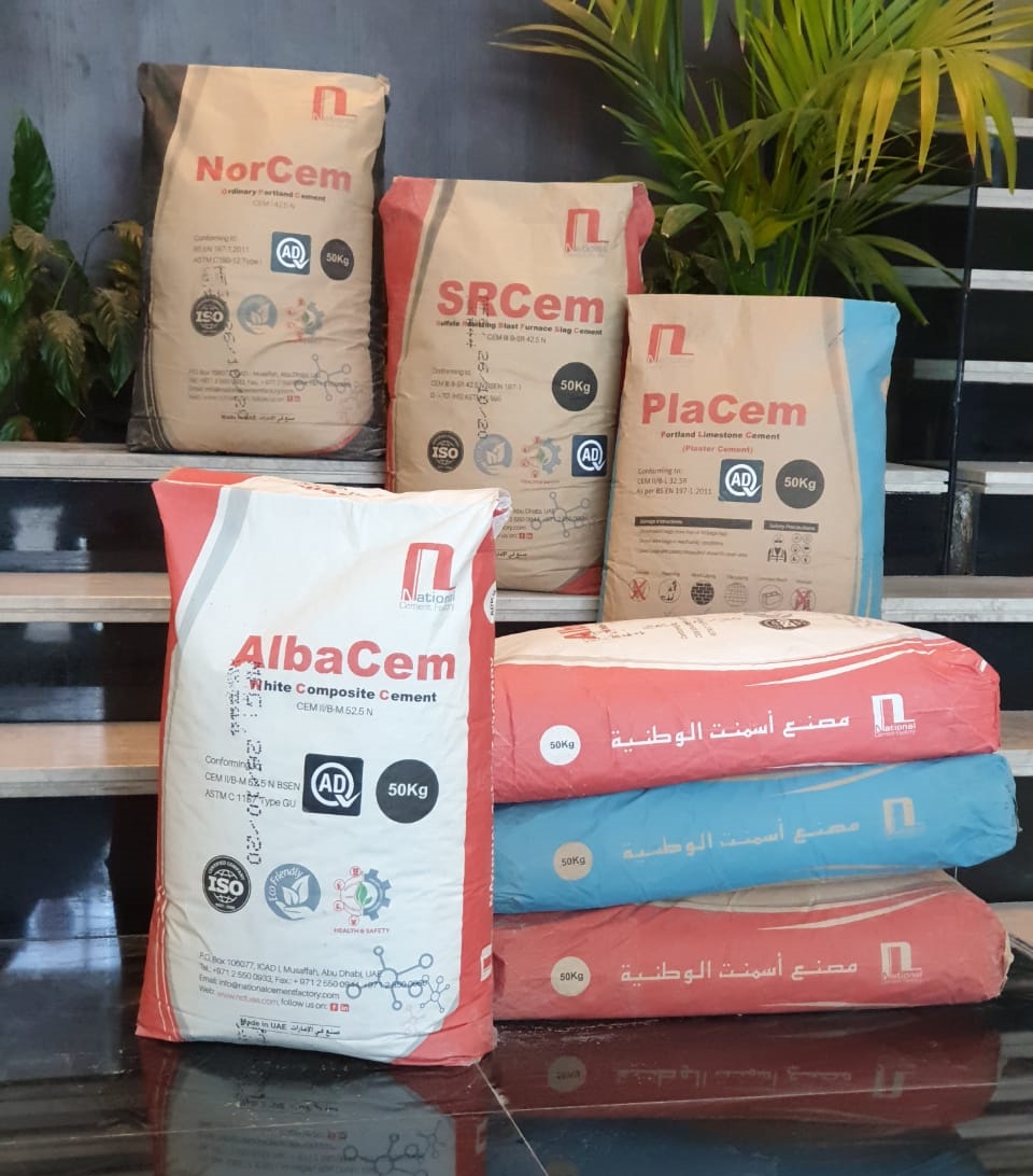 ncf_uae's tweet photo. National Cement Factory LLC becomes the first cement company in Abu Dhabi to be awarded with a certificate of Registration for Pre-packaged Cement Products from the Abu Dhabi Quality and Conformity Council (QCC). #cement #qcc #quality #abudhabiproducts #cementbags https://t.co/4qs0e2ZjJA