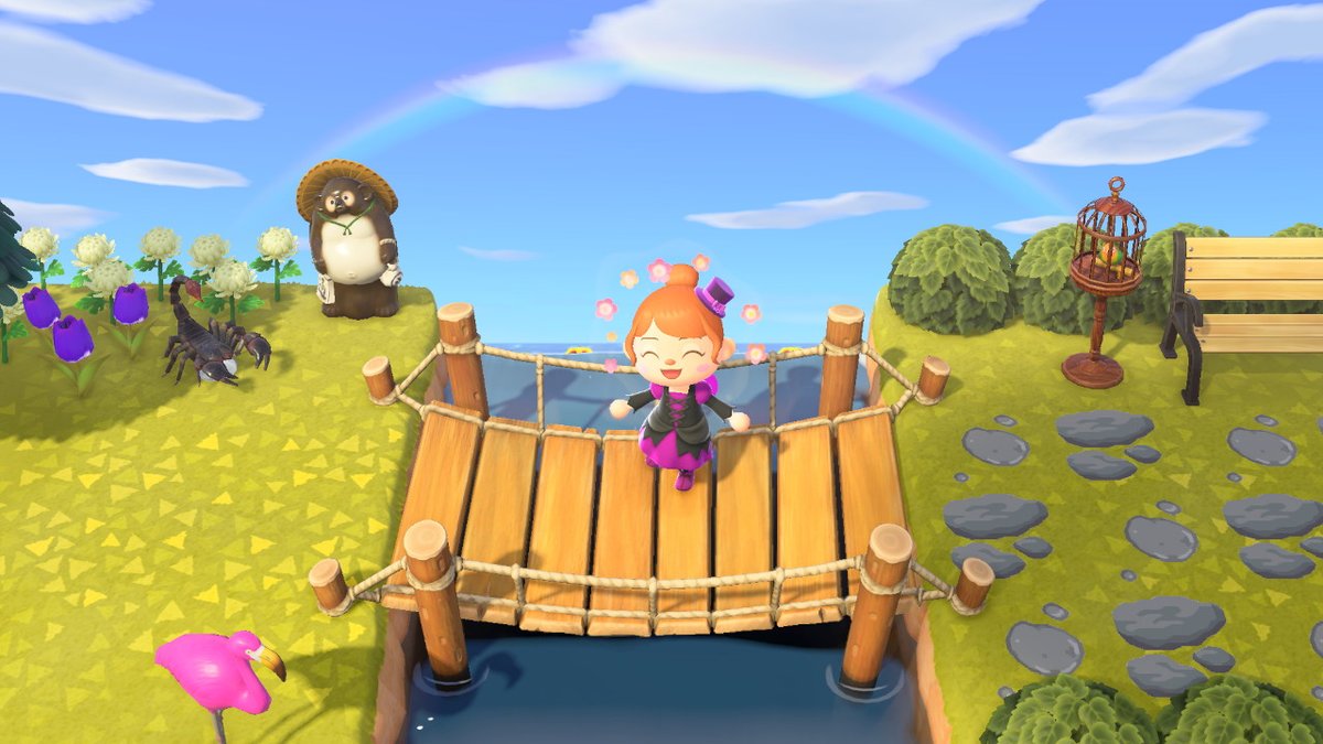 雨后看见彩虹 #动物森友会 #AnimalCrossing #ACNH #NintendoSwitch