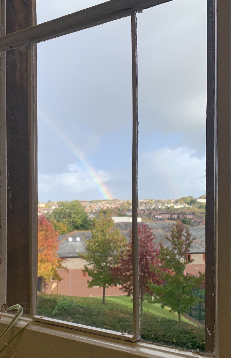 talktosup's tweet photo. Just a random click. Colors of autumn with a splash of rainbow thrown in by the artist! Positivity cannot get better than this! And this reminded me of a blog I write atrt of covid. Sharing. #autumnvibes #AutumnHope #autumncolours #Autumn2020 https://t.co/PZWBGFJcbX