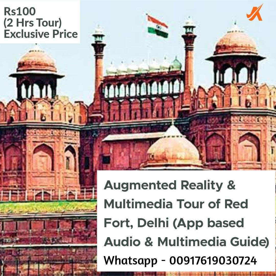 travozone's tweet photo. Augmented Reality & Multimedia Tour of Red Fort, Delhi (App based Audio & Multimedia Guide)vat Exclusive price of Rs100 for 2 hours tour
#tour #delhi #redfort #india #virtualreality #tours #exclusive #deal #flashdiscount #discount https://t.co/OJLLw7cAHz