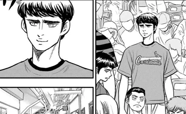 CHRIS AT SEMIFINALS <3 WATCHING EIJUN AS THE STARTING PITCHER <3 WITH THE ACE NUMBER ON HIS BACK <3