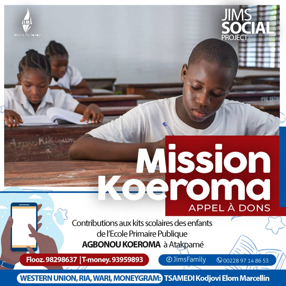 Bonjour, es-tu au courant du projet social de la #JimsFamily ? Non ?
Cela consiste à collecter les fournitures scolaires, les sacs, les kits de protection contre la #COVID19, des vivres, pr les redistribuer à des enfants dans une école de milieu défavorisé.
Nous avons besoin de https://t.co/1FZ33BxC9s