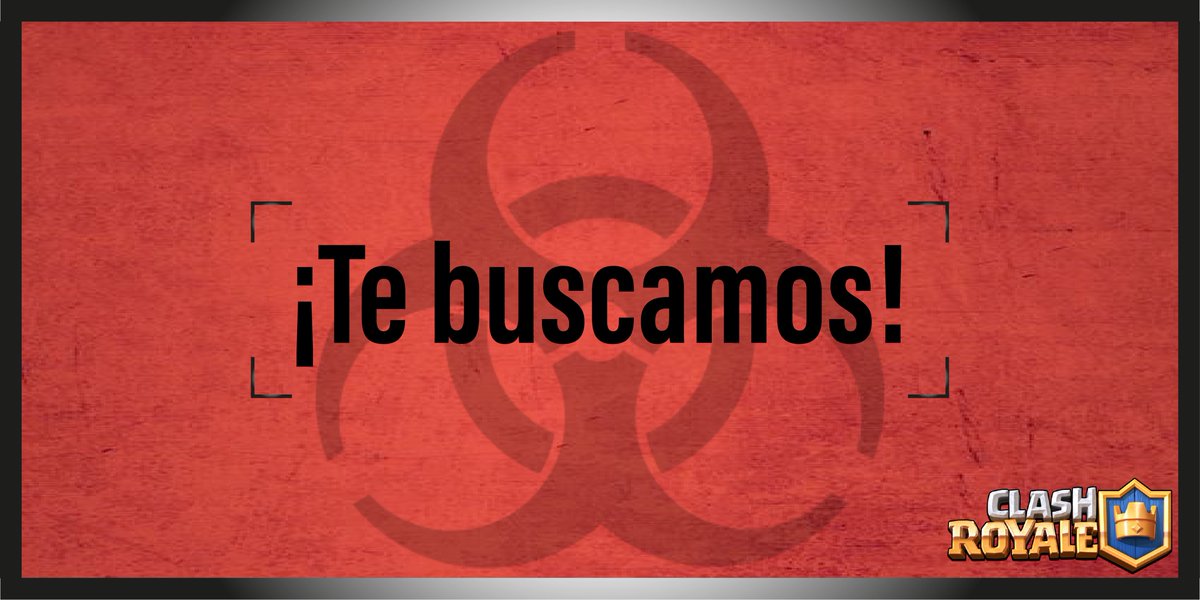 La DANGER ZONE 🐺
En busca de:
👤 Capitán
👤 Co-Capitán
👤 Jugadores (12 wins a +)
Ofrecemos:
▪️ Ligas/Amistosos/Entrenamiento
▪️ Banners 
▪️ Buen ambiente, seriedad y compromiso
📌 Interesados escribirnos al MD 
#DangerousAttitude
#ClashRoyale