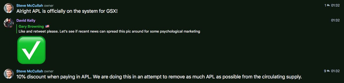 28 October 2020
#ApolloFintech Updates....#1
@SMcCullah in Telegram
#Facts not #Fud ...
Follow me on #Twitter
#BTC #ETH #XRP #EOS #MKR #USDT #BCH #ADA #BAT #BSV #LTC #BNB #XLM #LINK #OKB #TRX #THETA #ZIL #DGB #Crypto #Apollonauts #Blockchain #Africa #APL #GSX #Kava #XDC #NEO https://t.co/SeihKficDH