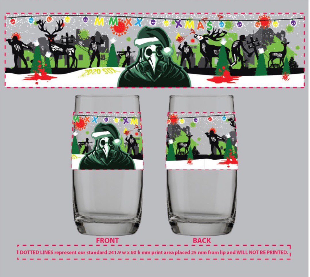 Presale has started for the #MMXXXMAS glass. This will be a 17 oz. Arc Nordic Cooler glass with the #SavetheBeerWhalez logo nucleation. Numbered card and in the limited edition sticker to match the glass. Price: $20.00 + Shipping⠀
savethebeerwhalez.com #quarantinechristmas