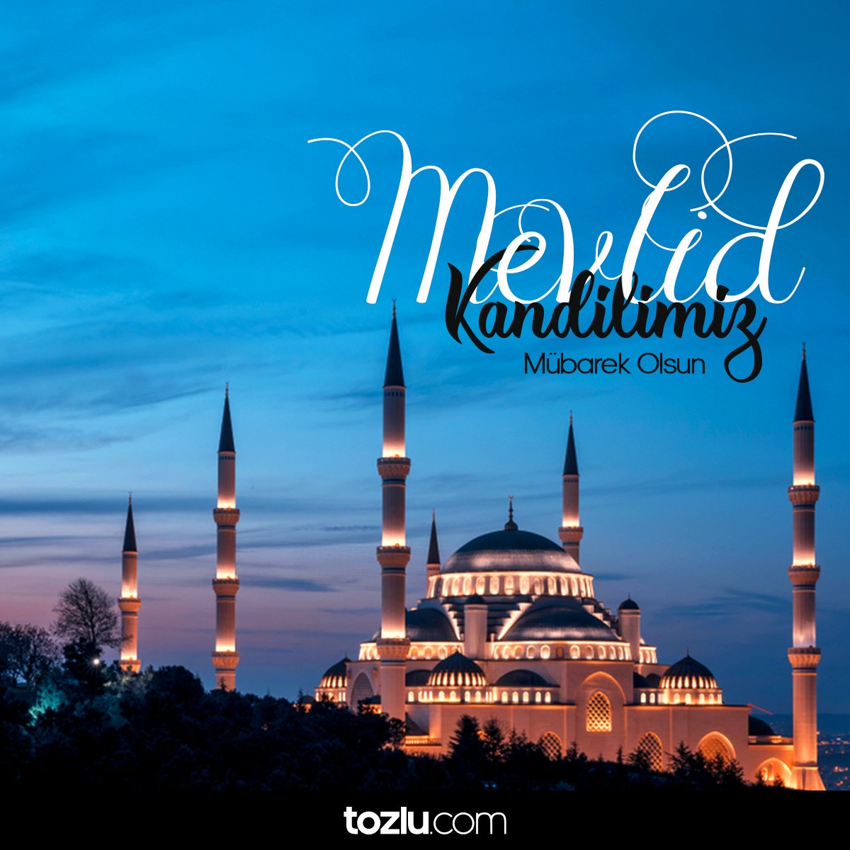 tozlucomTR's tweet photo. Tüm İslam aleminin Mevlid Kandili mübarek olsun #MevlidKandili https://t.co/KzkYiQA0oL