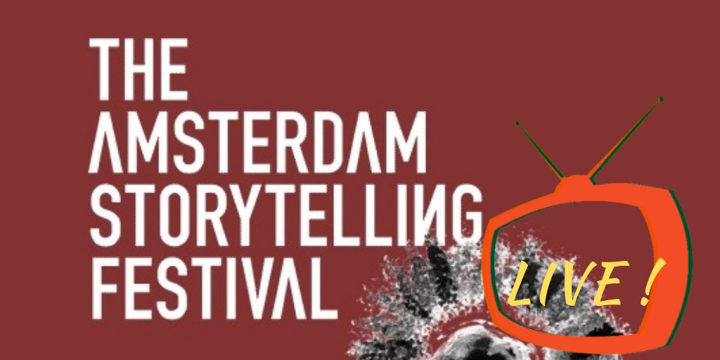 Vanavond gaan we live met het Amsterdam #Storytelling Festival Amsterdam @StorytellingFe
Om 20.30 uur de opening  #Rebirth met Sahand Sahebdivani en Raphael Rodan. Muziek van Haytham Safia and Yinske Silva. Kijk live via Facebook of de schermen van #Parmando24Culture