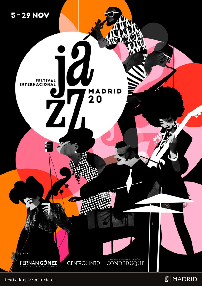 danianarte's tweet photo. "Plutón" de @ernestoaurignac en el Festival Internacional de Jazz de Madrid. 13 de noviembre, teatro Fernán Gómez a las 20:30. Deseando volver a interpretar esta música increíble con estos locos maravillosos!! https://t.co/hKJBnx1TvP