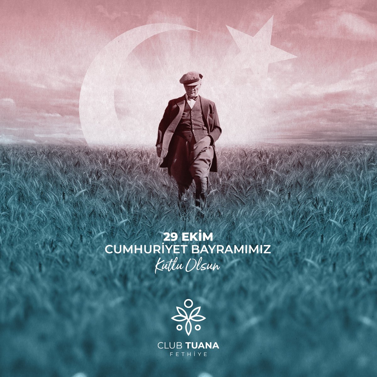TuanaClub's tweet photo. 29 Ekim Cumhuriyet Bayramımız Kutlu Olsun.
.
.
Happy Republic Day.
Thanks to our great leader #MustafaKemalAtatürk

#29octoberrepublicdayofturkey #clubtuana #hotel #fethiye https://t.co/9PNPtQs6A1