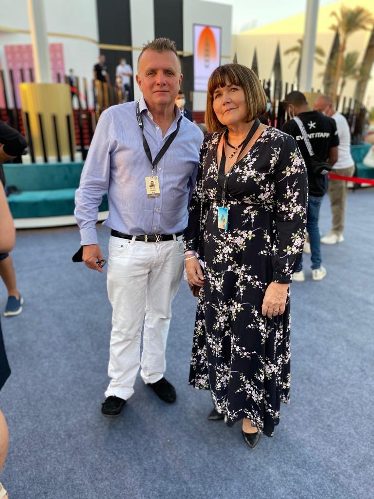 Meeting Swedish 🇸🇪 Documentary Producer Ragnhild Ek #IEFTA #GFF20 - El Gouna leading MENA platform for distribution and financing of films in humanitarian themes