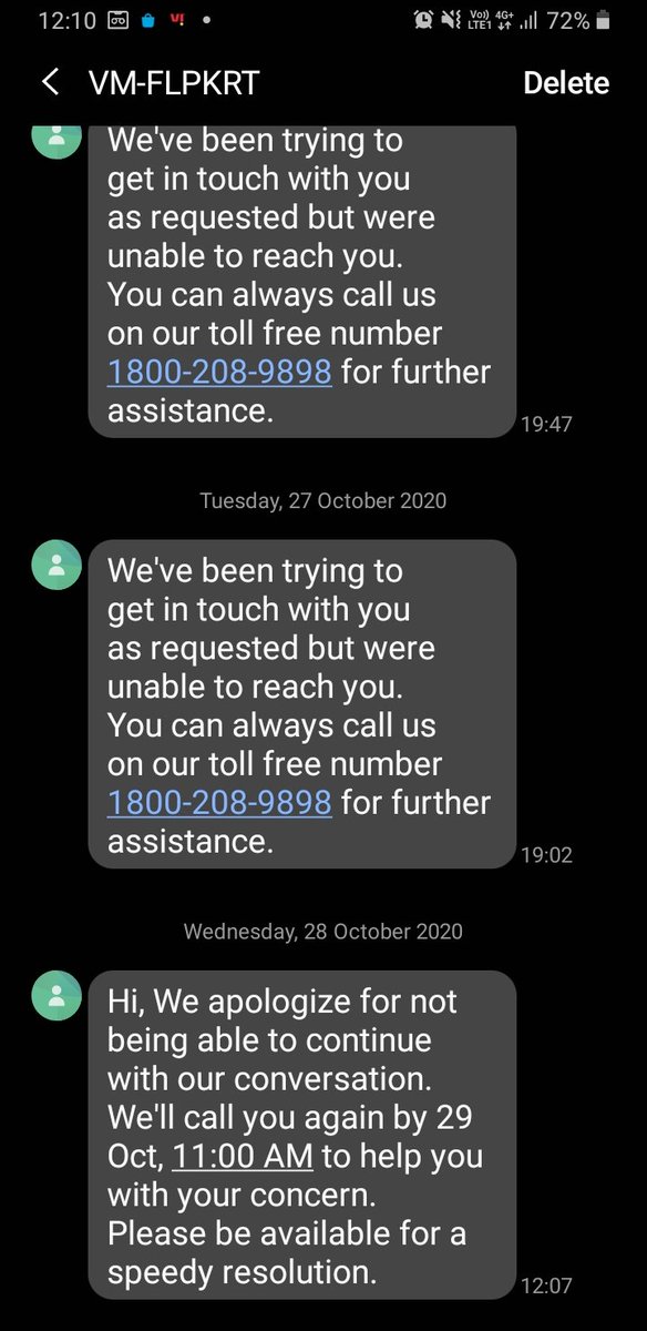 krazykunj's tweet photo. @Flipkart @flipkartsupport Pathetic service.. I have raised a return request and I am receiving messages since 4 days. Last agent just called me and said that as you are not able to hear me, I am ending this call. Sort out my return issue otherwise My number- 9879967790 https://t.co/hyNtEIp5MC