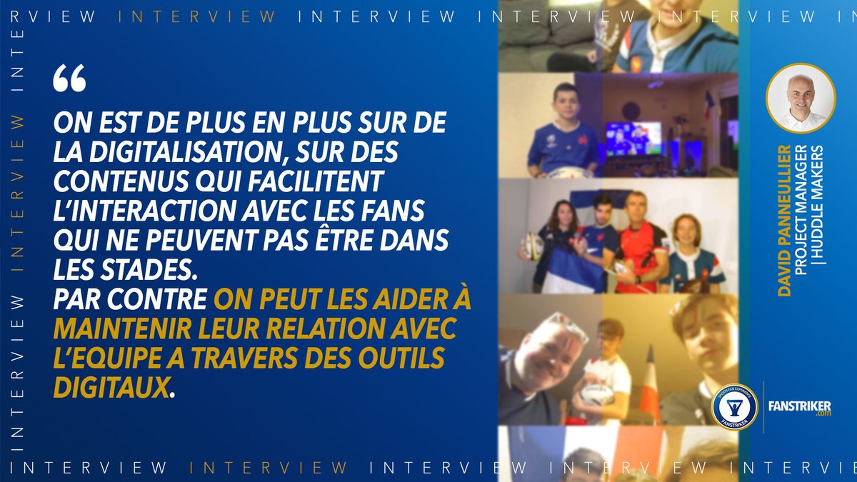 fanstriker's tweet photo. Les outils digitaux montrent leur intérêt en cette période de crise pour garder le lien entre les fans et les clubs/joueurs. 

L'article à lire ou à écouter ➡ https://t.co/t5uky5YeMO 
#fanengagement #fanexperience #digital @Huddle_Makers @d_panneullier https://t.co/5w1QqKbkxc