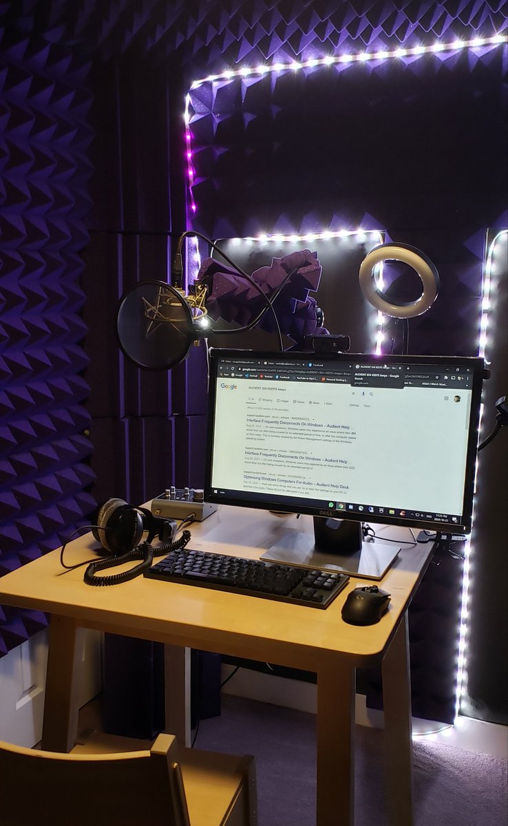 Love the purple and wood color together #voiceactor #voiceover #auralex #microphone #recordingstudio #studio #homestudio #hiphop #audioengineering #protools #mastering #anime https://t.co/ZfZoKxzn2z