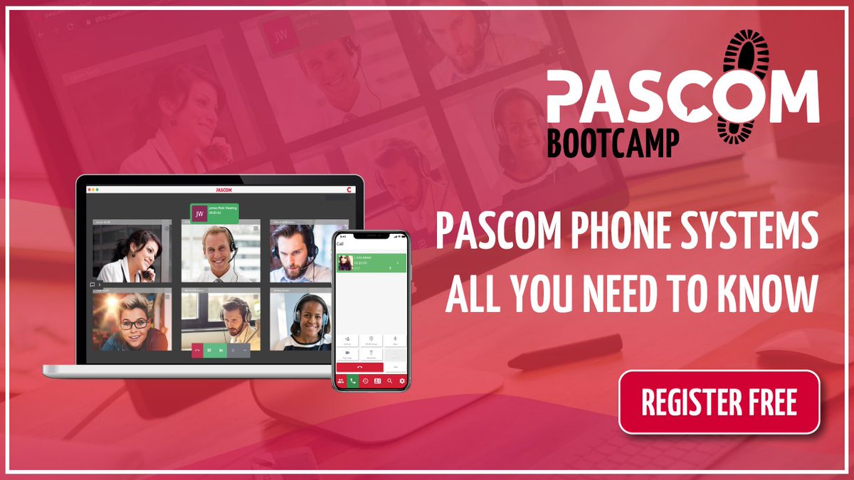 pascom_net's tweet photo. Just starting out with the pascom phone system for business? Then join our free pascom bootcamp session tomorrow @ 11am CET & let us guide you through the pascom #BComs platform to get you up and running in minutes: https://t.co/H5d8C88qdI #WeUpgradeBComs #UComs https://t.co/r2qxMVvt33