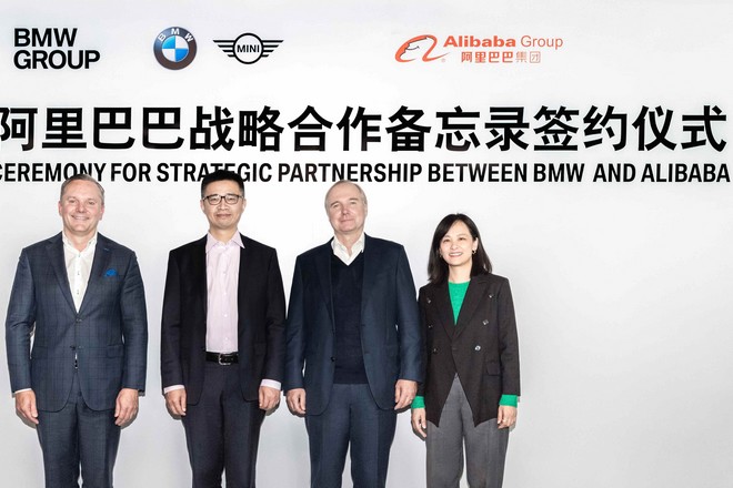 #auto #ecommerce #Chine Accord entre BMW et Alibaba pour vendre des voitures sur internet  larevuedudigital.com/accord-entre-b…