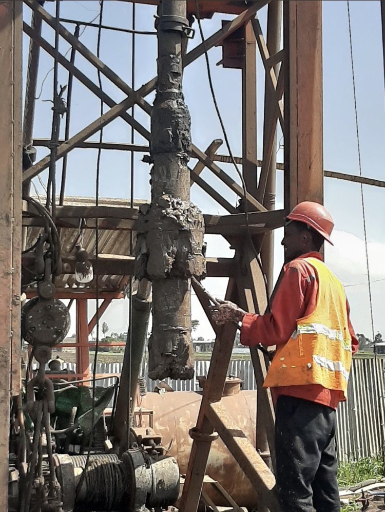 EthiopiaTmgo's tweet image. The first independent geothermal project in Ethiopia,TMGO turned an amazing milestone of 1km (1000m) deep drilling!
Keep going down to the heart of the earth for search of #cleanenergy
#KenGen #Ethiopia #Seleshi_b_a #AbiyAhmedAli #renewableenergy #geothermal #FrenchEmbassy