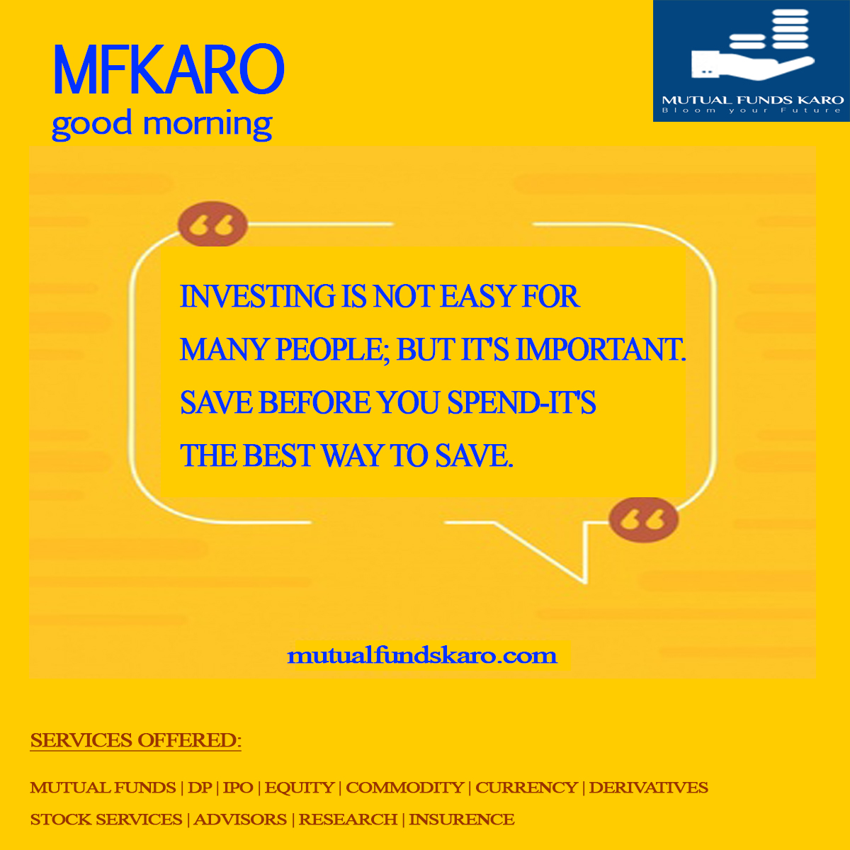 #Mutualfundskaro #goodmorning bit.ly/3aQdF5x