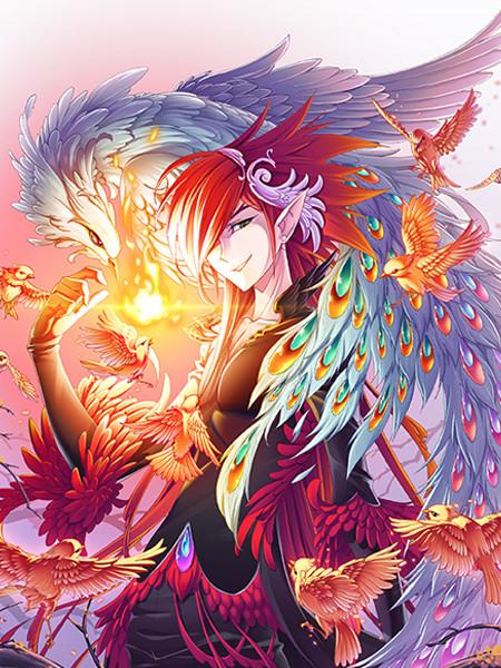 Usemehowever's tweet image. Name: Luna
Age: Unknown
Breed: Bird Shrine God of Wisdom and Song
Sex: M
Sexuality: Gay
Info/Tips: He only sings infornt of someone if he likes them. He is nice and will offer wisdom to anyone who needs it. 
Gifts: any types of feathers and song books.