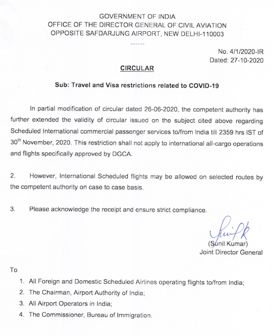 DGCA tweet media
