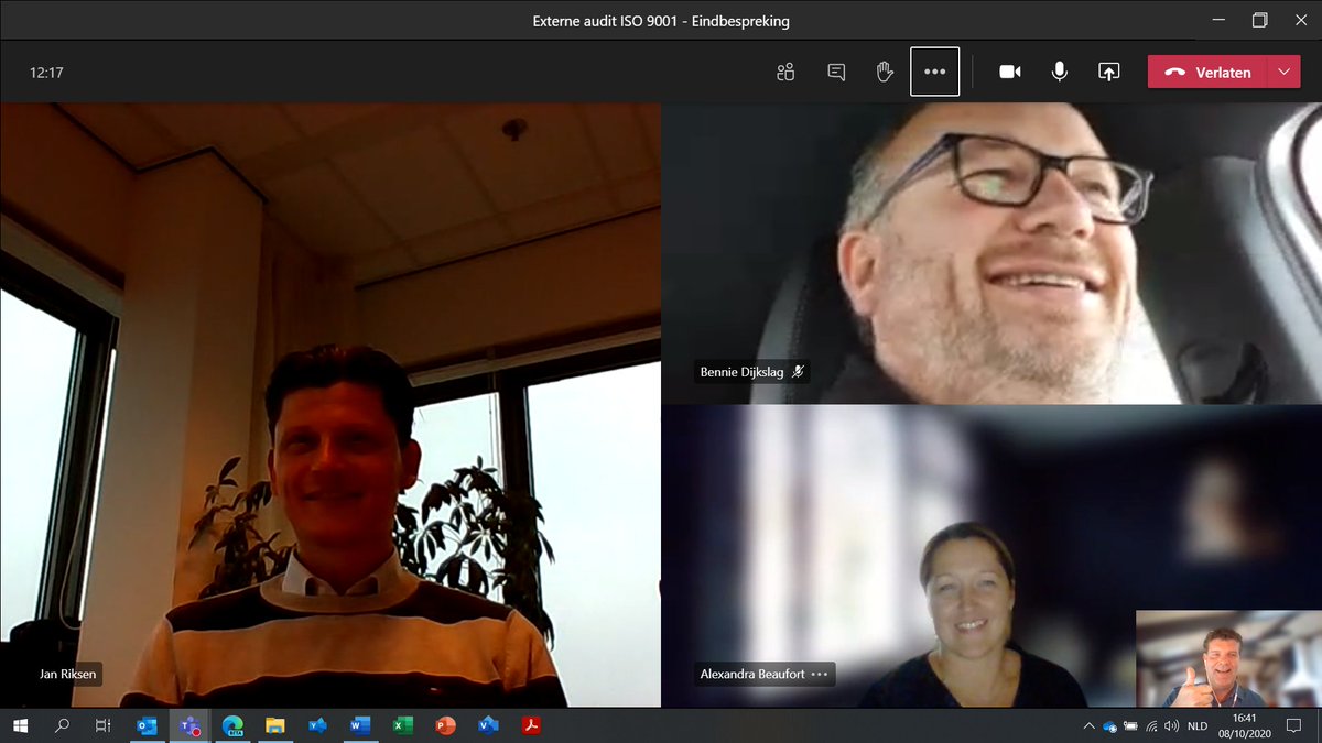 We hebben ons ISO 9001 certificaat met succes mogen verlengen! Wat opviel? Ons enthousiasme en het feit dat onze organisatie voortdurend in beweging is en zich continu verbetert. Ons kwaliteitsmanagement is goed georganiseerd en daar zijn we trots op! bit.ly/2Tx5yEs