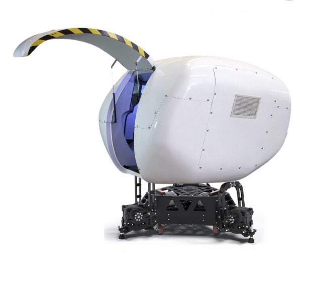 FSimulators's tweet image. We have developed a new simulator which is adapted for Flight Training and University Engineering divisions. 3DOF OR 6DOF Motion with multi configurations available.