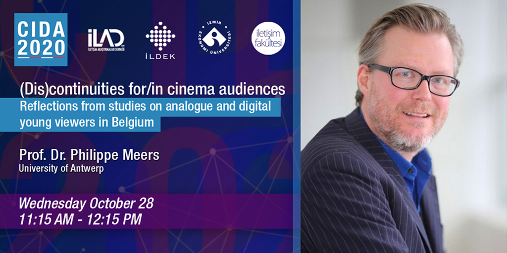CIDASYMPOSIUM's tweet photo. If you want to explore analogue and digital young viewers of cinema  in Belgium, this keynote shouldn't be missed out.
#pra_iue #ieuiletisim #ieusinemavedijitalmedya #ieumedia @ieumedyakulubu  #ilad @izmirekonomiuni #kampüsizmir #izmirekonomiüniversitesi #izmirekonomi #cida https://t.co/WSk7DheWKS