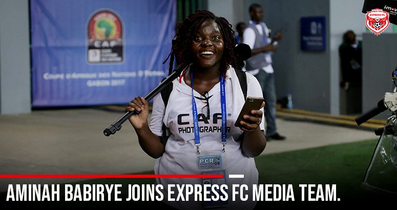 AminahBabirye's tweet photo. New Club... New Home 🛑 
@ExpressFCUganda https://t.co/DV2GTtUUGW