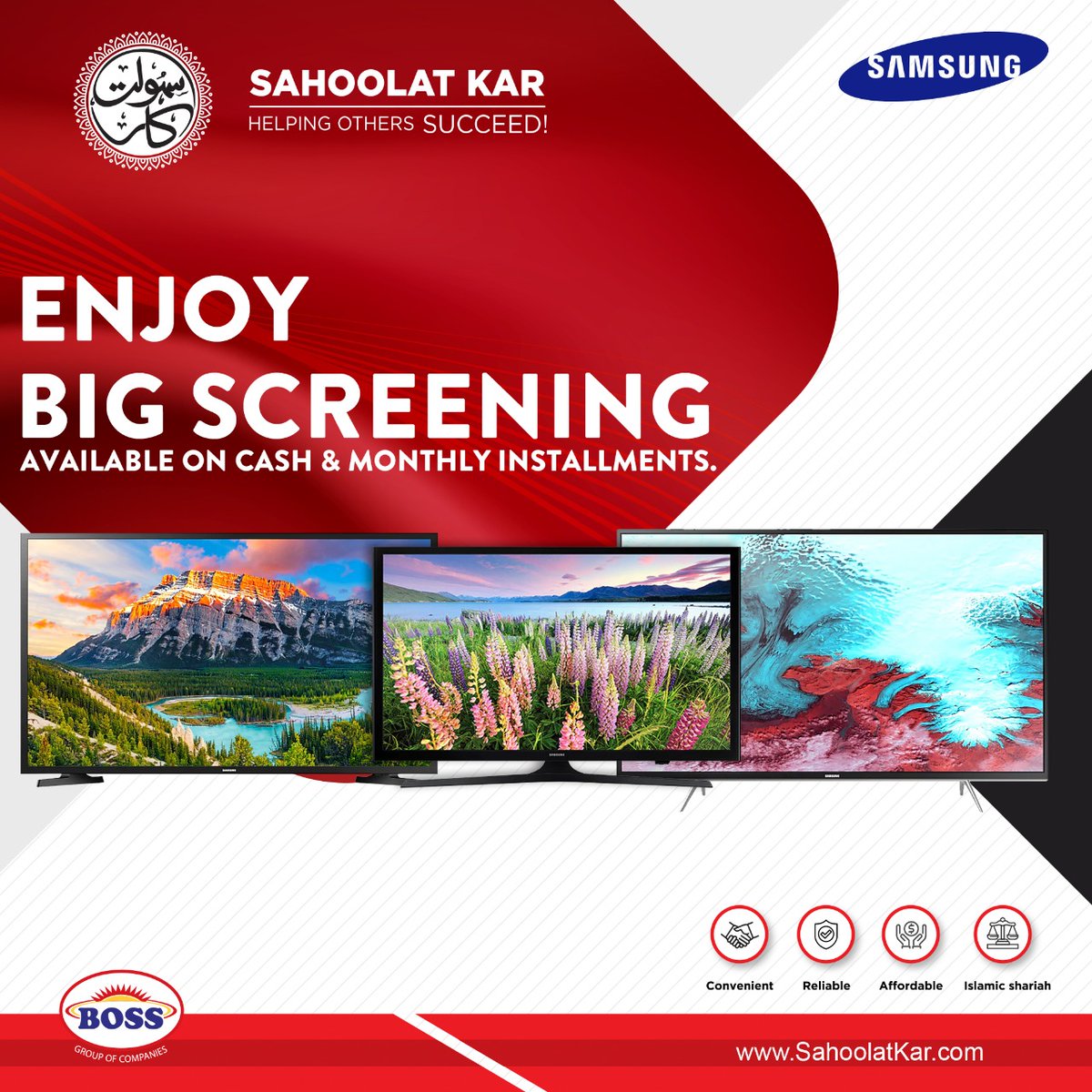 sahoolatkar's tweet photo. You've got another reason to buy SAMSUNG LED's.
The entire lineup is available at SAHOOLATKAR on cash and EASY MONTHLY PAYMENTS!
Order now:
Website: https://t.co/2aWxWyswvs
Instagram: https://t.co/1s6OFsrjTZ
Facebook: https://t.co/68xniYB37n
#sahoolatkar #shopping #installment https://t.co/Hy2Yl05sXw