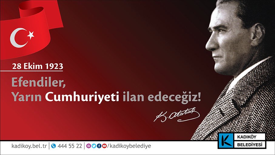 Bugün ve yarın #DaimaCumhuriyet