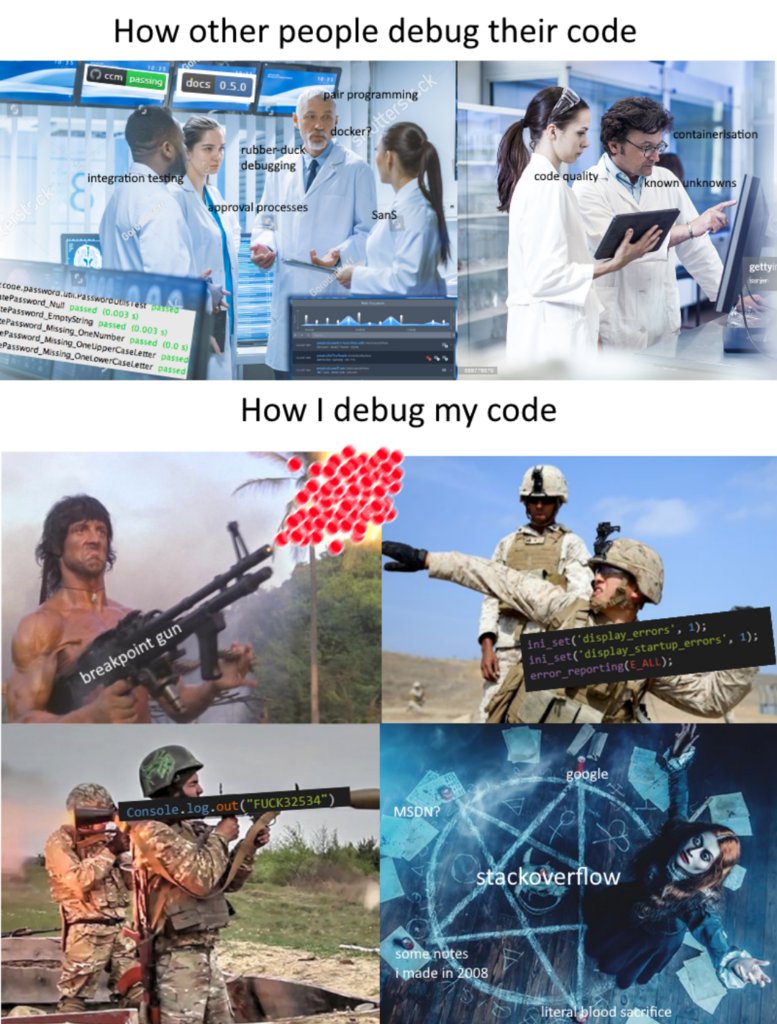 It also makes it look like I'm busy ift.tt/3jDJ3YW ift.tt/31KmR9B #100Daysofcode #javascript #programming #dev #linux #java #programming #CodeNewbie #python #reactjs #bugbounty #DataScience #infosec #gamedev #BigData <a href="/programmerjoke9/">programmerjokesofficial</a>