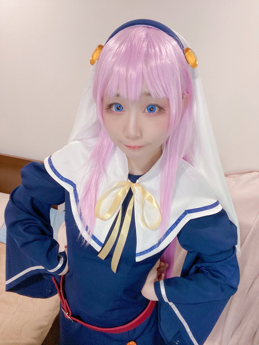 つばさ໒ Pf34 神様になった日 佐藤ひな オーディン コスプレ コスプレイヤーと繋がりたい