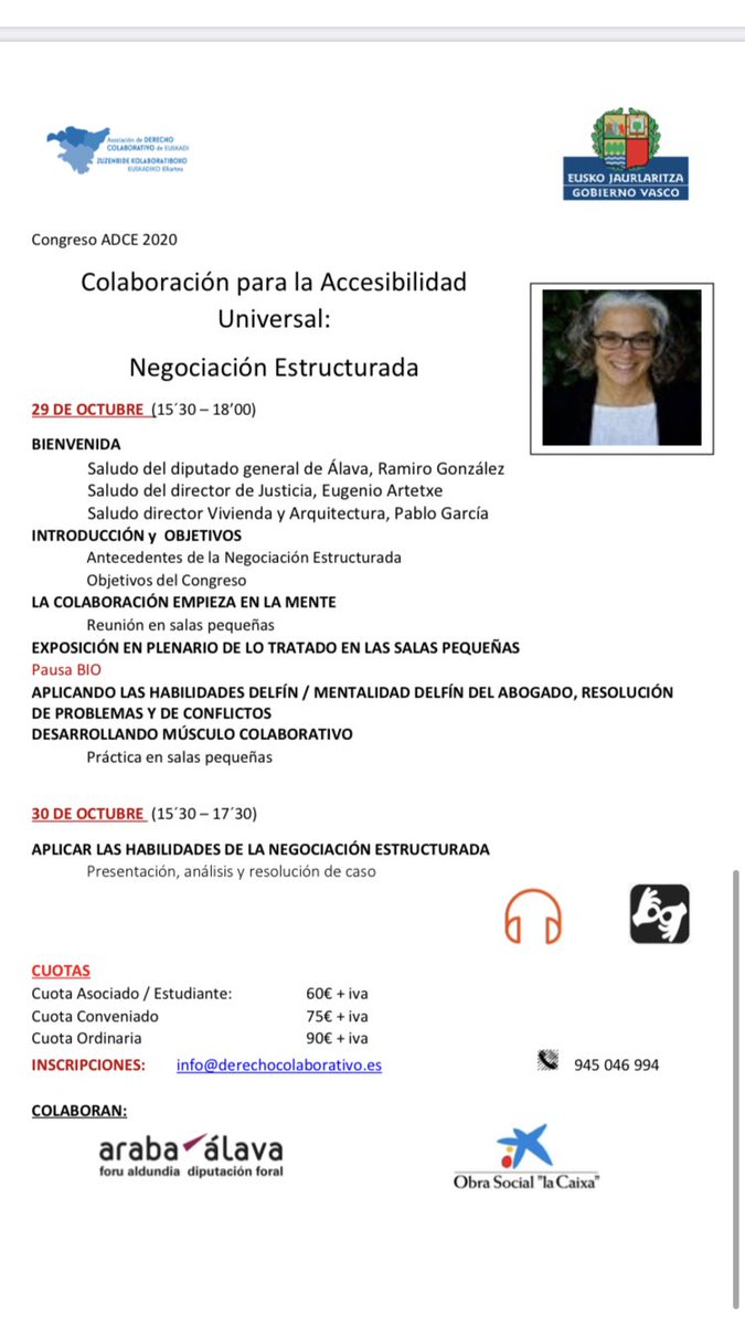 Este 29 y 30 de octubre celebramos nuestro congreso anual  centrado en la Negociación Estructurada. ¡Anímate y participa!